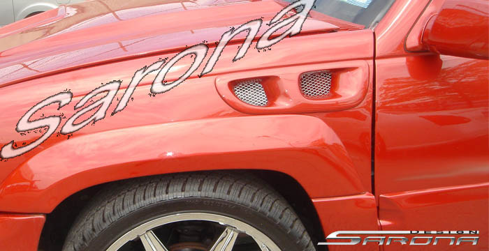 Custom Chevy Tahoe Fenders  SUV/SAV/Crossover Side Vents (1992 - 1999) - $195.00 (Manufacturer Sarona, Part #CH-002-ST)